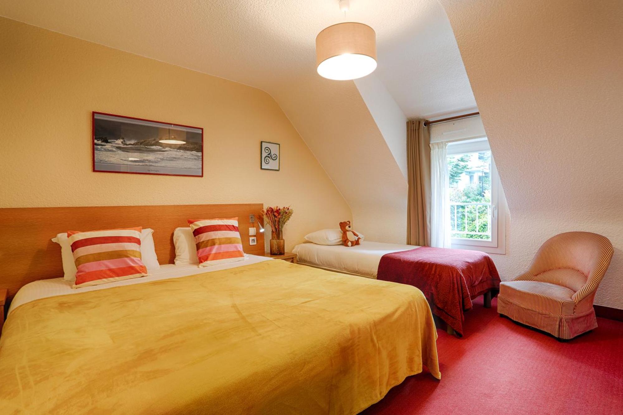 Hotel Le Branhoc - Brit Hotel 오레 외부 사진