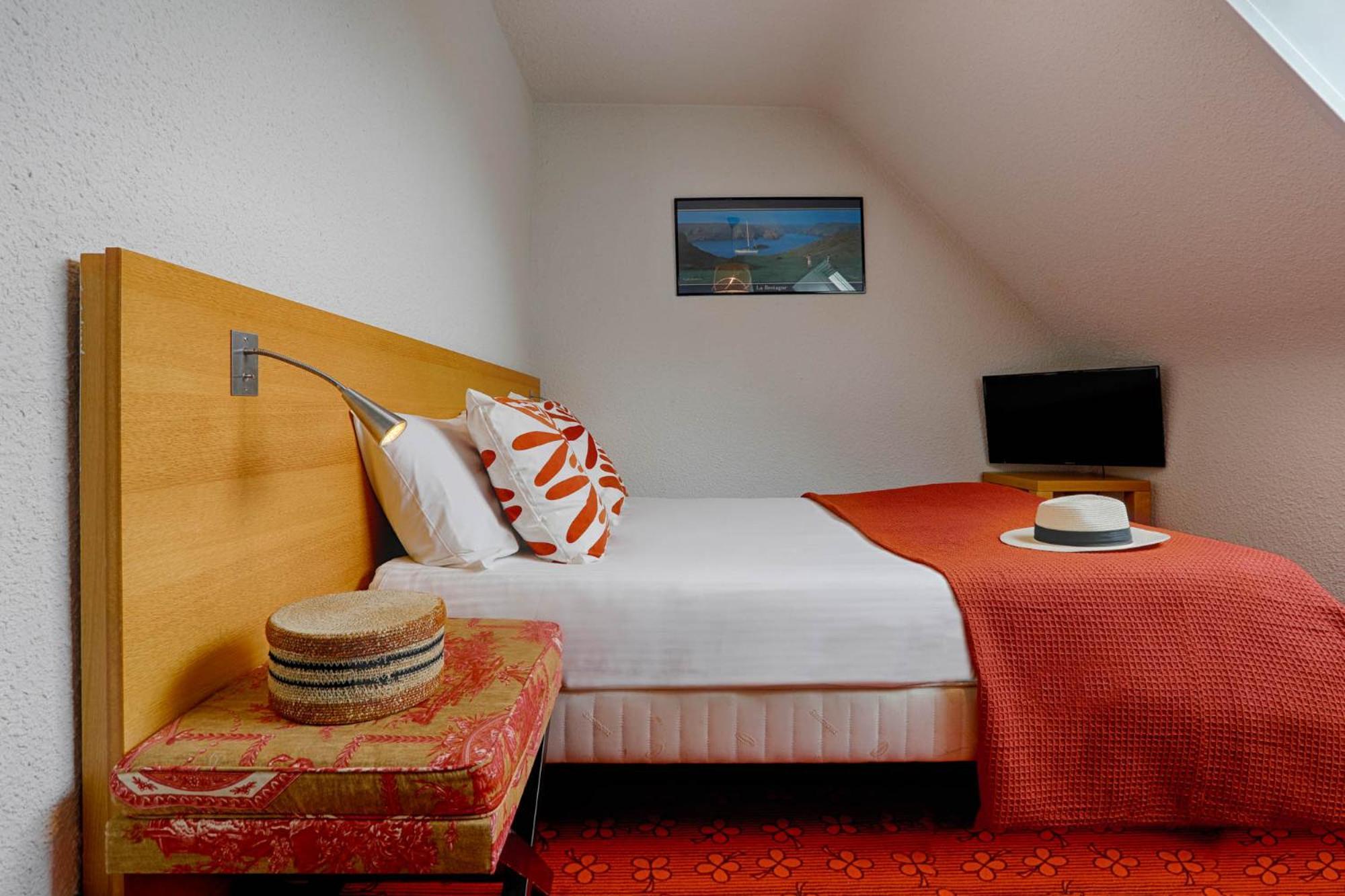 Hotel Le Branhoc - Brit Hotel 오레 외부 사진